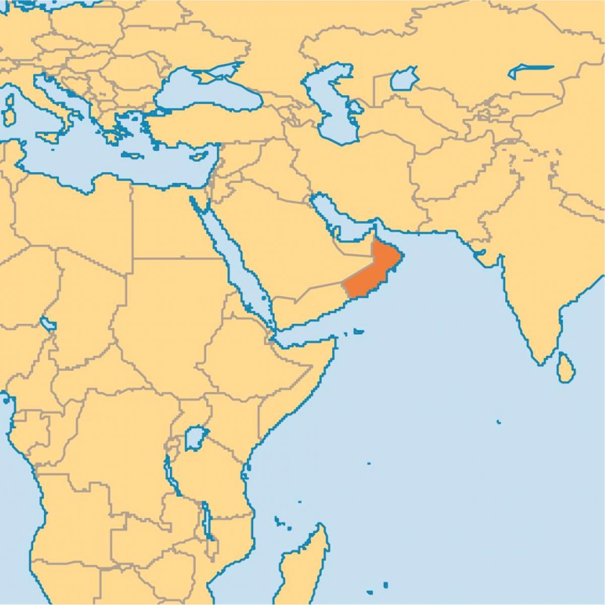 Omana kartu u svijetu mapu